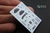 Quinta Studio QD48097 Bf 109E 3D-Printed & coloured Interior on decal paper (for Tamiya kit) 1/48